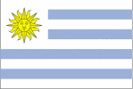 Flaga Urugwaju (kliknij na flagę: Urugwaj w Wikipedii)